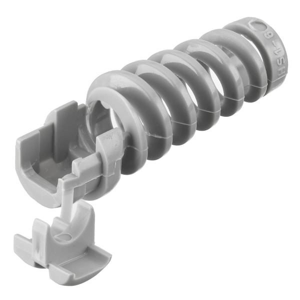 Cord Connectors, Straight Male, .28"- .32" (7.1-8.1), Nylon Miniature Snap-In